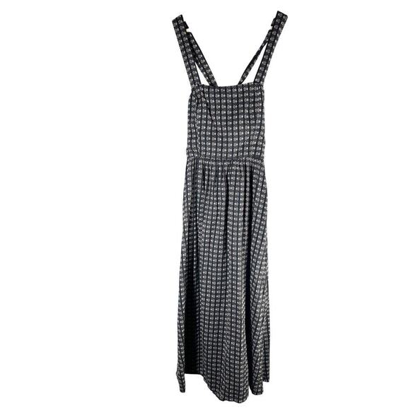 ace & jig Dresses & Skirts - Ace & Jig Apron Style Cross Adjustable Back Midi Dress Size XS